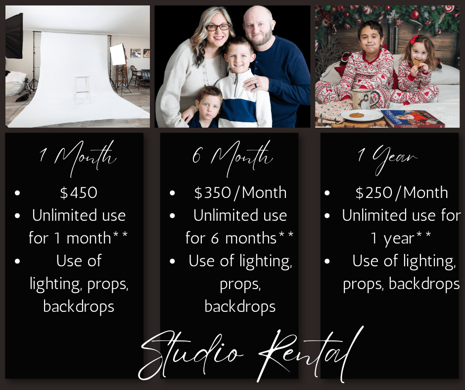Studio Rental » Heather Neal Photography